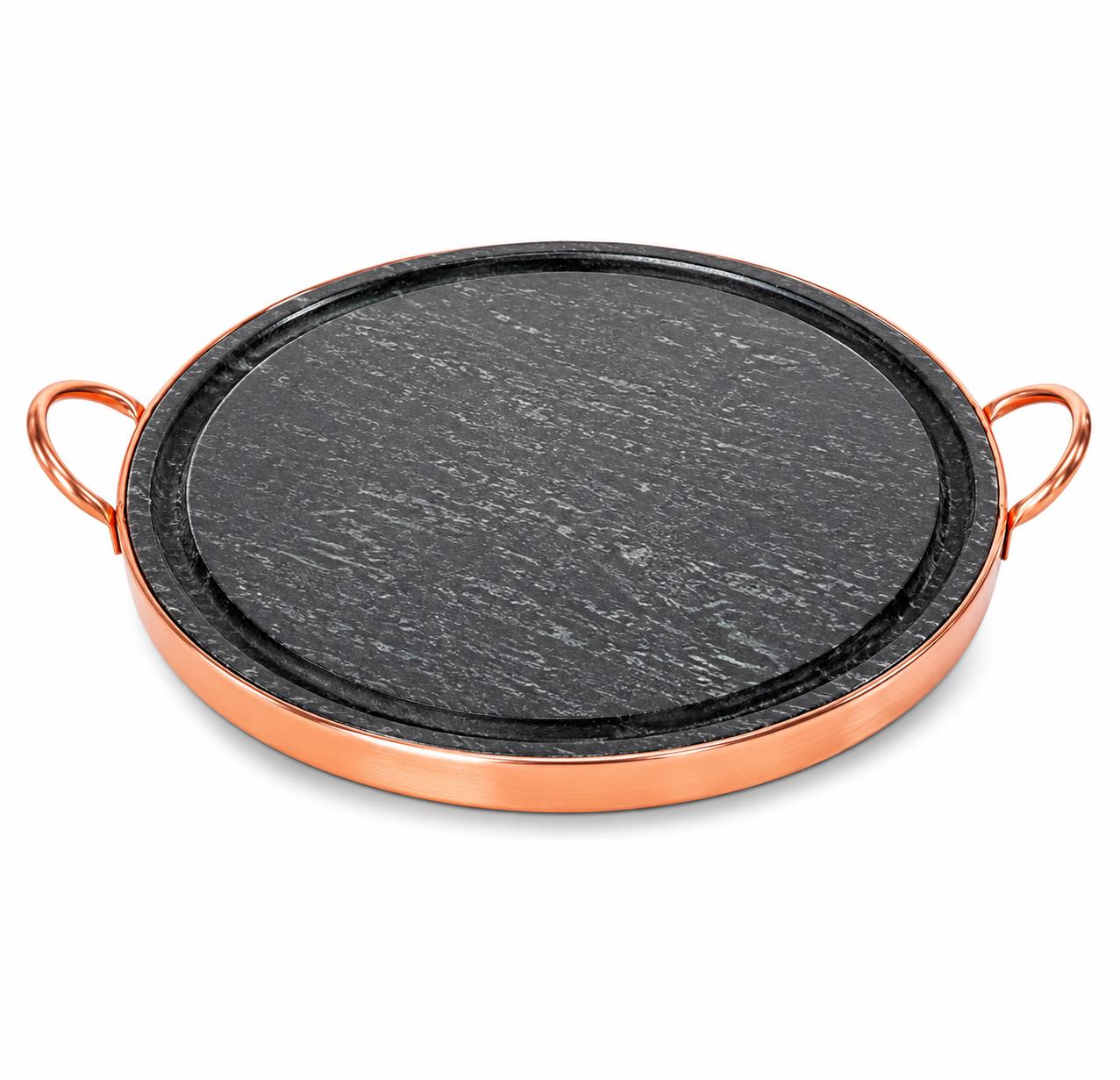Grelha Para Carne Churrasco 32 Cm Pedra Sabão